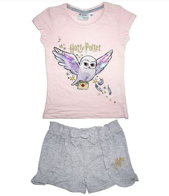 KOMPLET TRIČKO A KRAŤASY HARRY POTTER - velikost 4