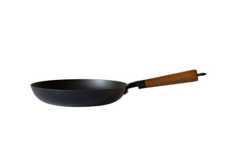 pánev d28x 6cm, BAF 1,7l, RUSTICA, indukce, dřev.držadlo