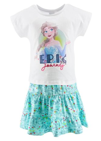 KOMPLET TRIČKO A  SUKNĚ FROZEN - velikost 8