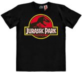 Dětské tričko Jurassic Park|Jurský park: Organic (128-140 cm) černá bavlna