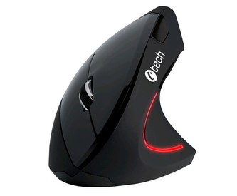 C-TECH myš VEM-09C, vertikální, 6 tlačítek, černá, USB C-TECH myš VEM-09C, vertikální, 6 tlačítek, černá, USB