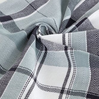 Bavlněná utěrka DUO VIAL černá 100% bavlna 50x70 cm MyBestHome