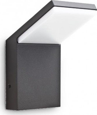 LED Venkovní nástěnné svítidlo Ideal Lux Style AP1 antracite 209845 antracitové IP54 9W