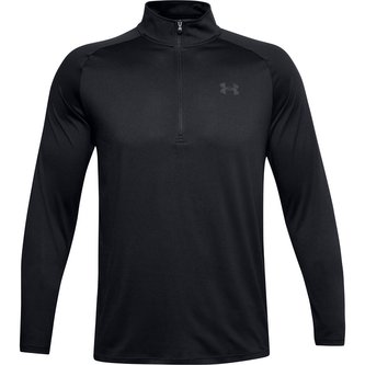 Pánské tričko Tech 2.0 1/2 Zip Black - Under Armour - Velikost: L
