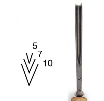 Dláto Stubai ostré V 5547 – šířka 4mm