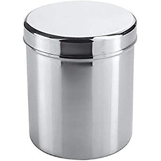 DÓZA S VÍKEM PRŮM. 10 CM, NEREZ