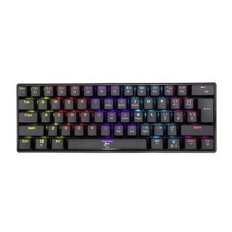 White Shark herní mechanická klávesnice SHINOBI Black, US layout,hnědý switch (GK-2022) White Shark herní mechanická klávesnice SHINOBI Black, US layout,hnědý switch (GK-2022)