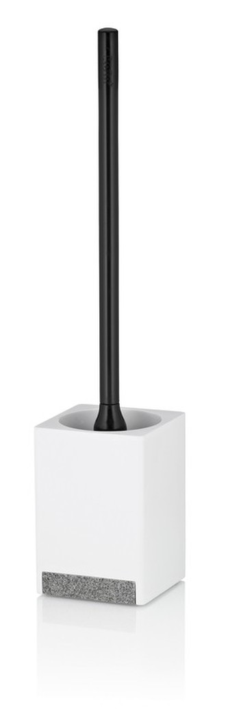 KELA WC sada Cube polyresin bílá KL-23695 KELA WC sada Cube polyresin bílá KL-23695