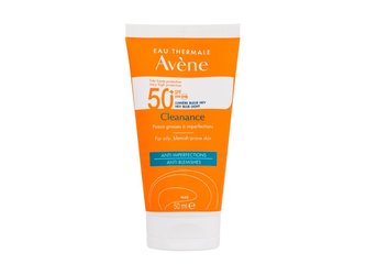 Avene Cleanance Opalovací přípravek na obličej Anti-Blemishes 50 ml SPF50+ pro ženy
