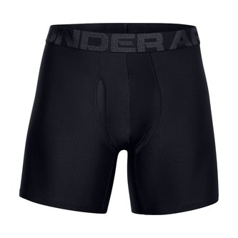 Pánske Boxerky Tech 6 in 2 pack Black - Under Armour - Velikost: XXL