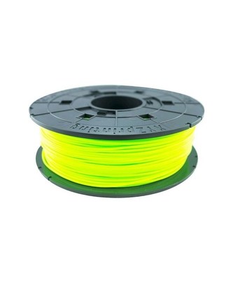 XYZ 600 gramů, Neon green ABS Filament Cartridge pro da Vinci Super, Jr. Pro x+