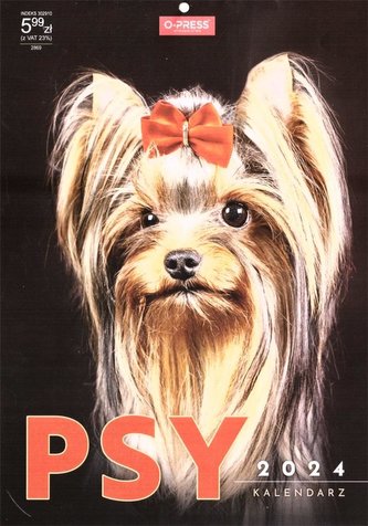 Kalendarz 2024 Psy