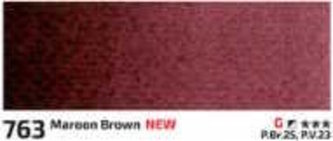 Akvarelová barva Rosa 2,5ml – 763 maroon brown