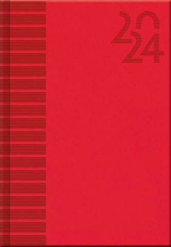 Diář 2024 VIVELLA Red, denní A5