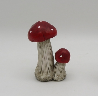 Červené muchomůrky 9,5x4,5x6,5 cm