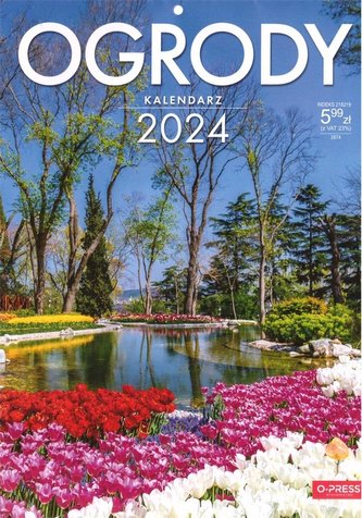 Kalendarz 2024 Ogrody