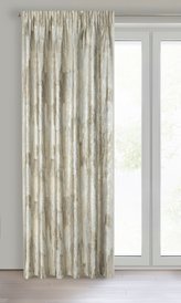 Dekorační vzorovaný závěs s řasící páskou ELENA krémová 140x270 cm (cena za 1 kus) MyBestHome