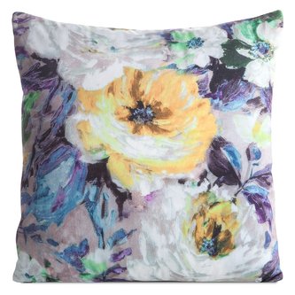 Polštář AMINA béžová/žlutá 40x40 cm MyBestHome