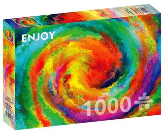 Puzzle 1000 Kolorowy wir gradientu