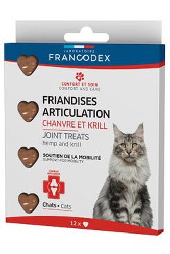 Francodex Pochoutka Joint pro kočky 12ks