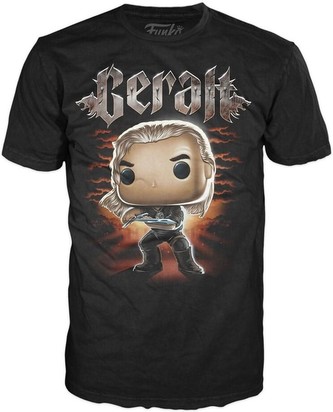 Funko Boxed Tee: Witcher- Geralt(EMEA)- S