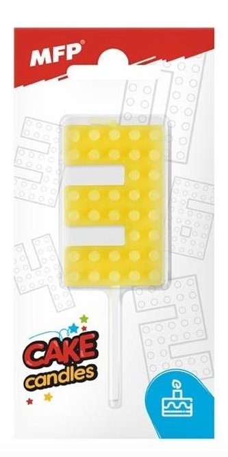 Dortová svíčka MFP blok č. 3 žlutá
