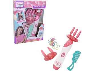 Souprava ke splétání vlasů, 25,8 x 5,2 x 33,8