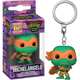 Funko POP Keychain: TMNT Mutant Mayhem - Michelangelo