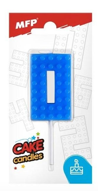 Dortová svíčka MFP blok č. 0 modrá