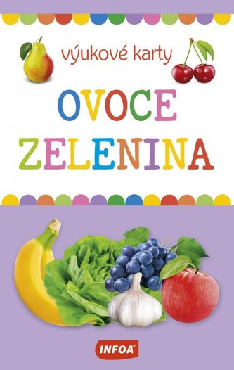 Ovoce a zelenina výukové karty