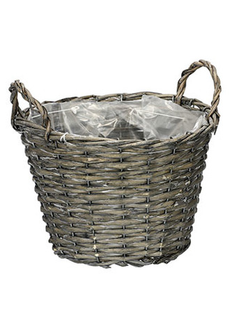 Obal proutěný s fólií, aranžérský