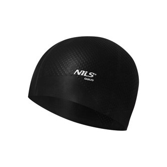 NQC DOTS ČERNÁ SILIKONOVÁ ČEPICE NILS AQUA
