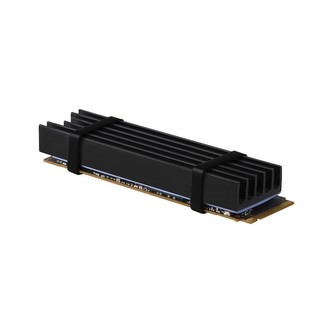 AXAGON CLRM2L10 hliníkový pasivní chladič pro M.2 2280 SSD výška 10 mm