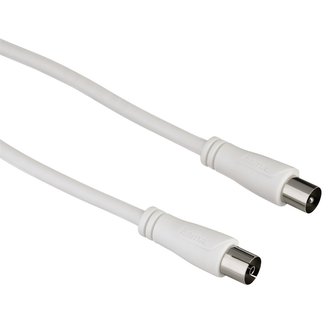 Hama anténní kabel vidlice-zásuvka, 90 dB, 1*, 5 m