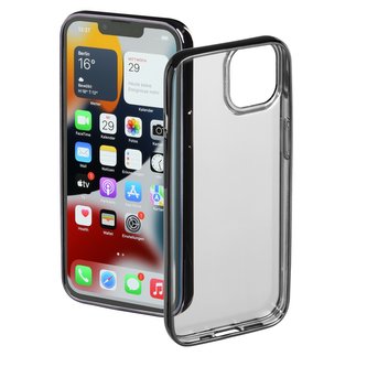 Hama ClearandChrome, kryt pro Apple iPhone 13, recyklovaný materiál, černý