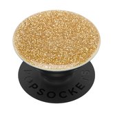 PopSockets PopGrip Gen.2, Glitter Gold, zlaté třpytky zalité v pryskyřici