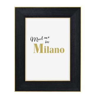 Hama portrétový rámeček plastový MILANO, 13x18 cm, černá