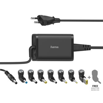 Hama univerzální napájecí adaptér pro notebook, 15/19 V, 65 W Hama univerzální napájecí adaptér pro notebook, 15/19 V, 65 W