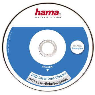 Hama disk pro čištění laserového snímače DVD mechaniky (suchý proces) Hama disk pro čištění laserového snímače DVD mechaniky (suchý proces)