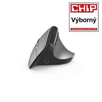 Hama vertikální ergonomická bezdrátová myš EMW-700, nabíjecí, multi-device Hama vertikální ergonomická bezdrátová myš EMW-700, nabíjecí, multi-device