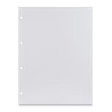 Hama fotokarton, 23,3 x 31 cm, děrovaný, 25 listů, bílý