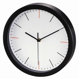 Hama MaxR, nástěnné hodiny, průměr 25 cm, tichý chod, bílé