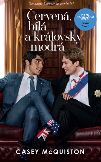 Červená, bílá a královsky modrá