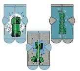 SADA 3 KS PONOŽKY MINECRAFT - velikost 27-30