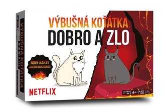 Výbušná koťátka: Dobro a zlo - karetní hra Výbušná koťátka: Dobro a zlo - karetní hra