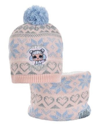 SOUPRAVA ČEPICE A NÁKRČNÍK L.O.L. - velikost 54