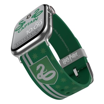 Moby Fox Harry Potter - Slytherin řemínek pro Apple Watch (38/40/42/44 mm) a chytré hodinky (22 mm)
