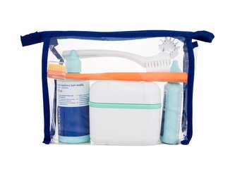 Curaprox BDC 190 Čisticí tablety a roztoky Denture Set 100 ml unisex