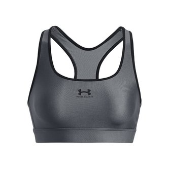 Bra HG Armour Mid Padless Grey - Under Armour - Velikost: S