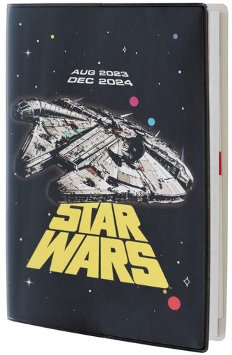 Plánovací diář A5 2024 Star Wars|Hvězdné války (14,8 x 21 cm)